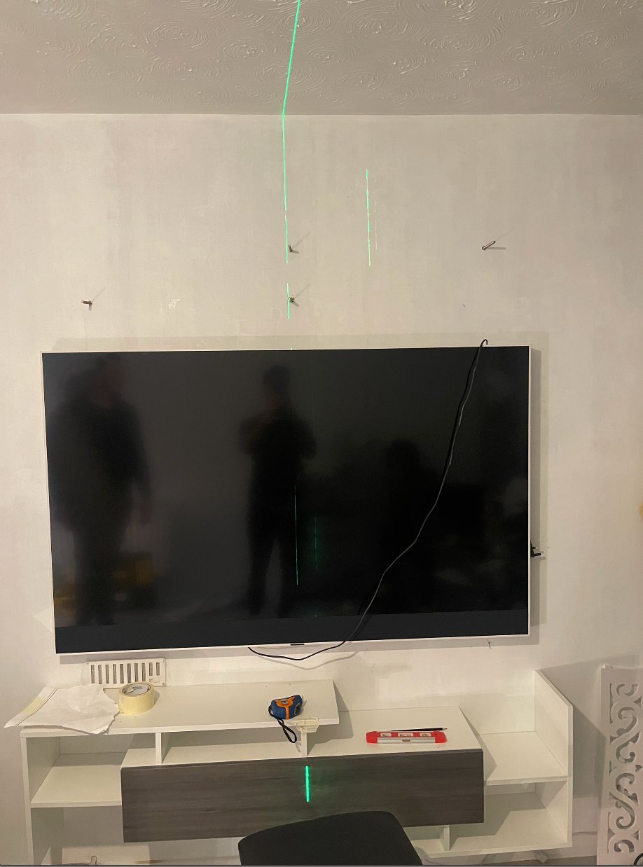 Sky Glass TV wall mounted Birmingham